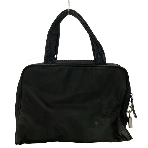 Auth PRADA - Black Nylon Handbag - Picture 3 of 13